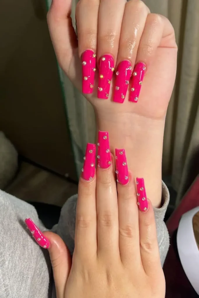Glam pop pink