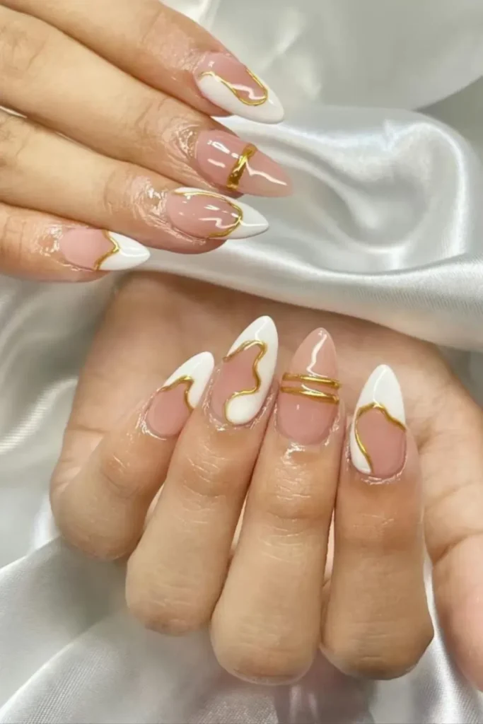 Gold Swirl Elegance