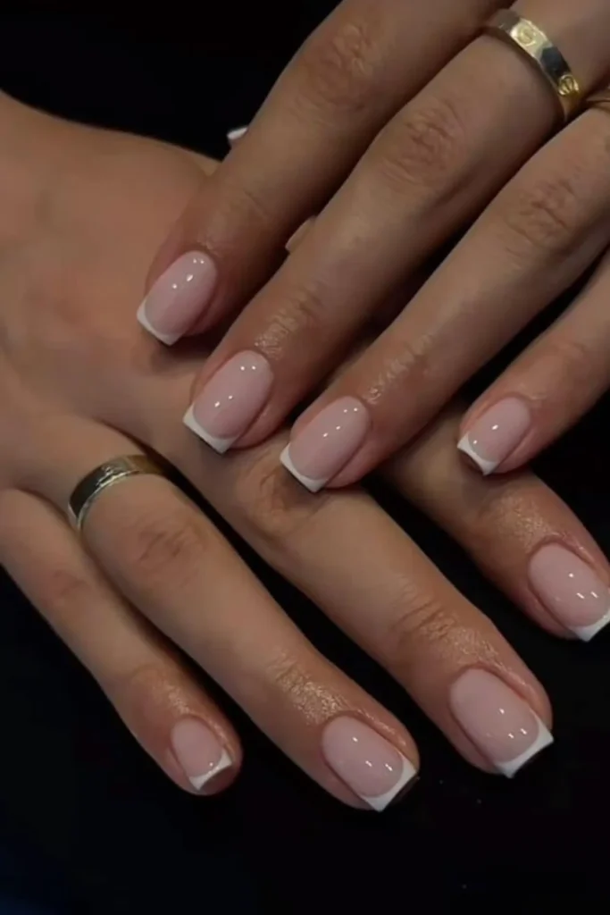 Minimalist Pink Nails