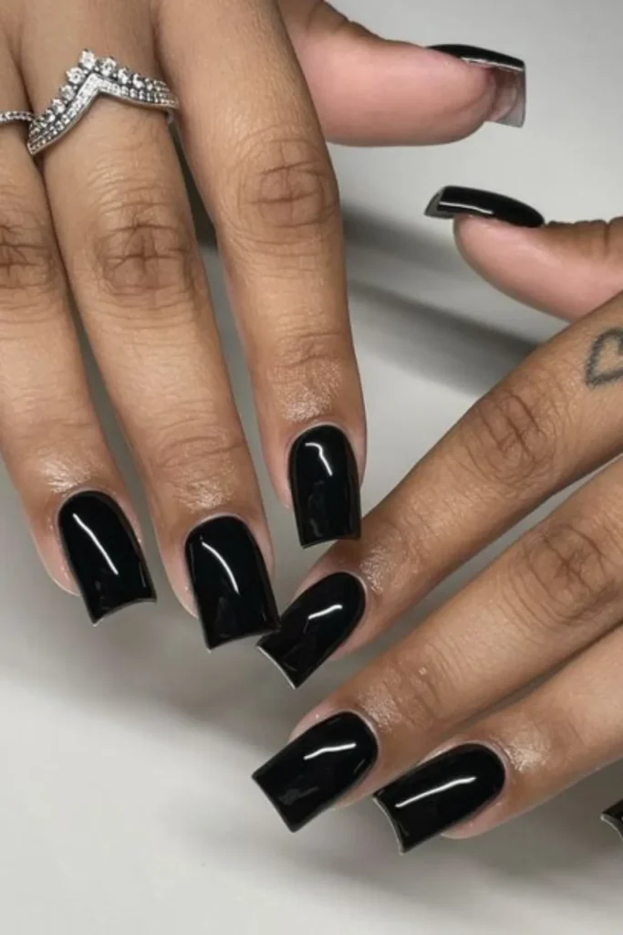 Manicured nails