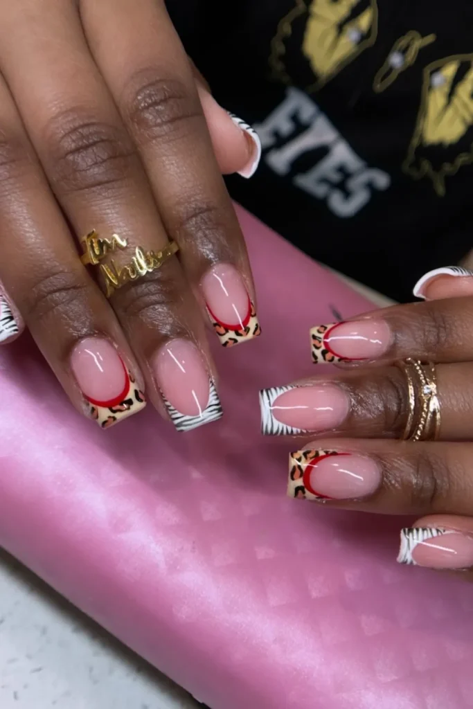 Animal Print Nails