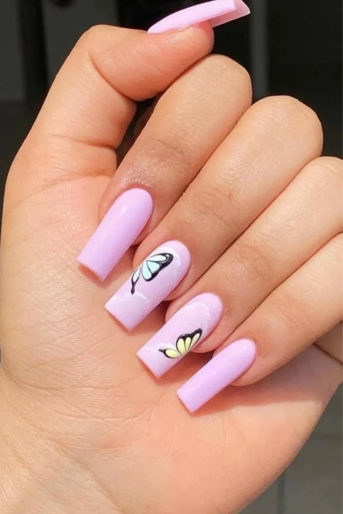 Butterfly Nails