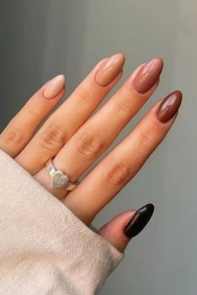 Neutral Gradient Nail