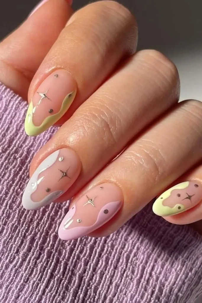Pastel Playful Nails