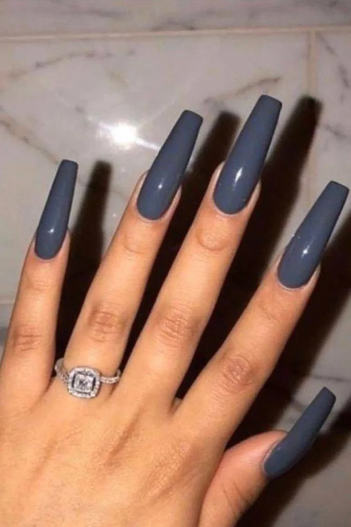 Matte Navy Blue