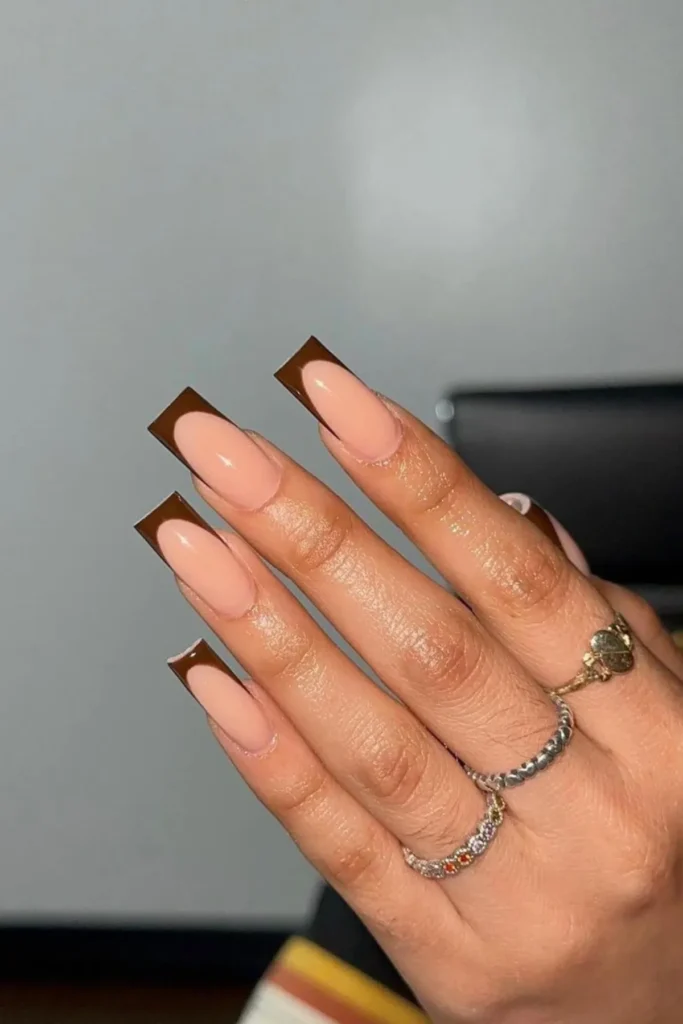 Classic French Tip Nails