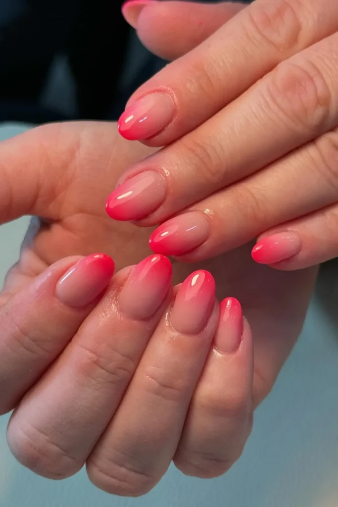 Vibrant Pink Ombre