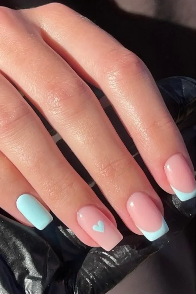 Pastel Love Nails