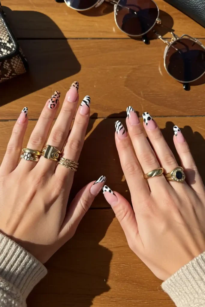 Animal Print Tips