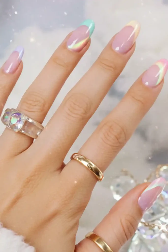Aura French Tips