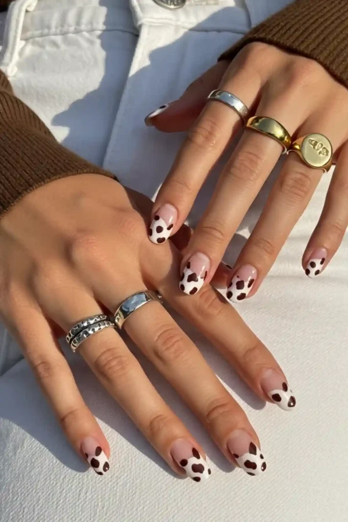 Brown Cow Nails