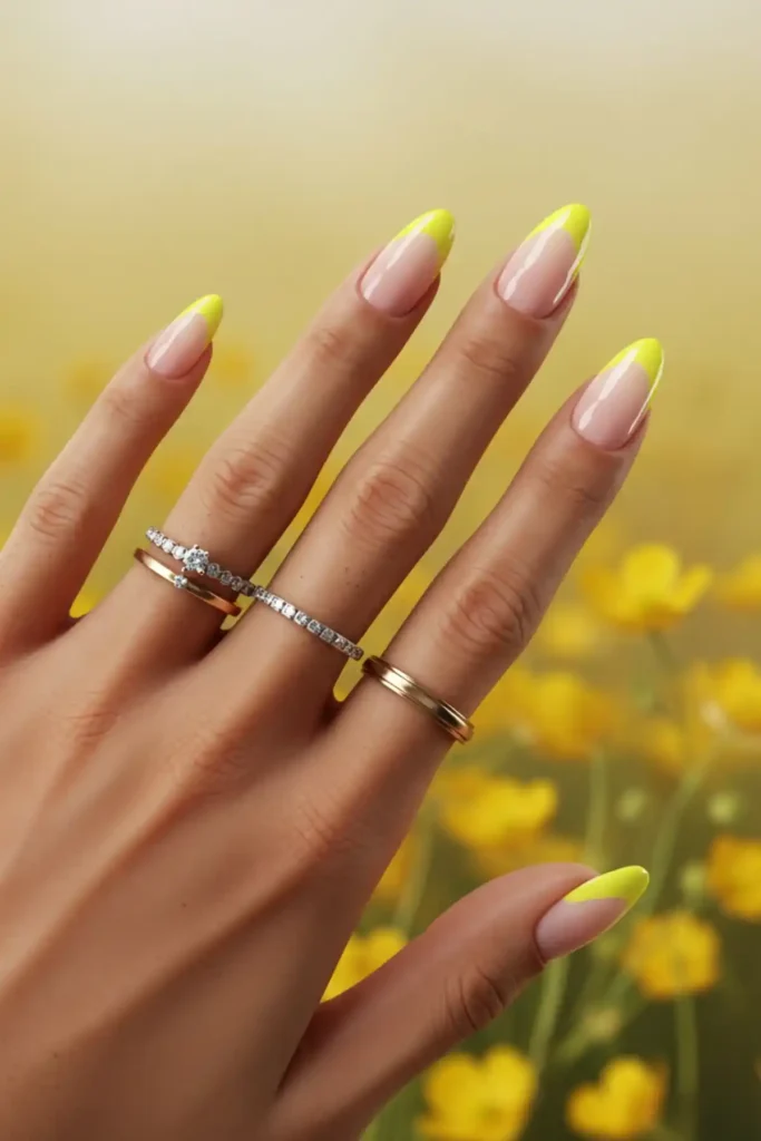 Butter Yellow Tips