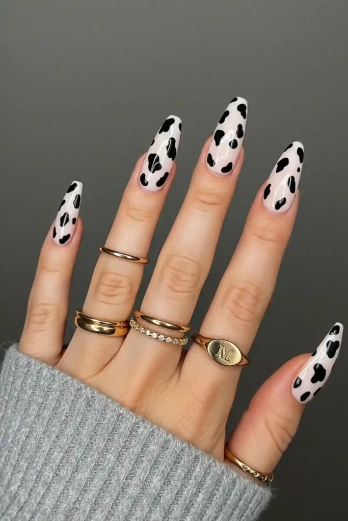 Clear Cow Print