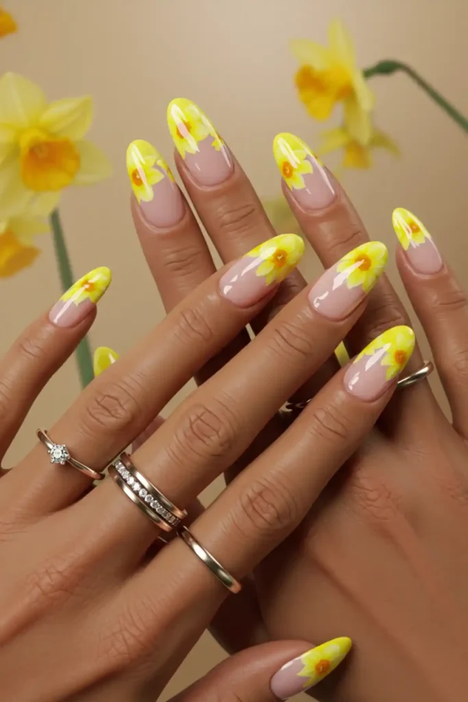 Daffodil Yellow Tips