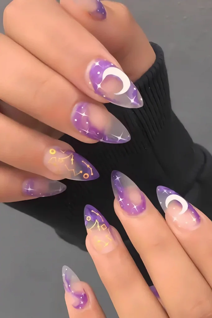 Fantasy Galaxy Nails