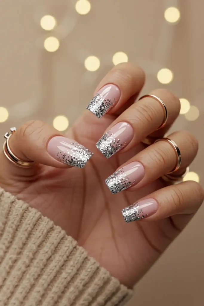 Glitter Dipped Tips