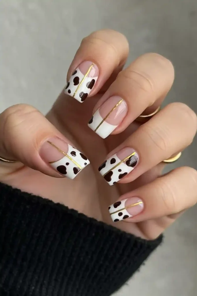 Half Cow Print