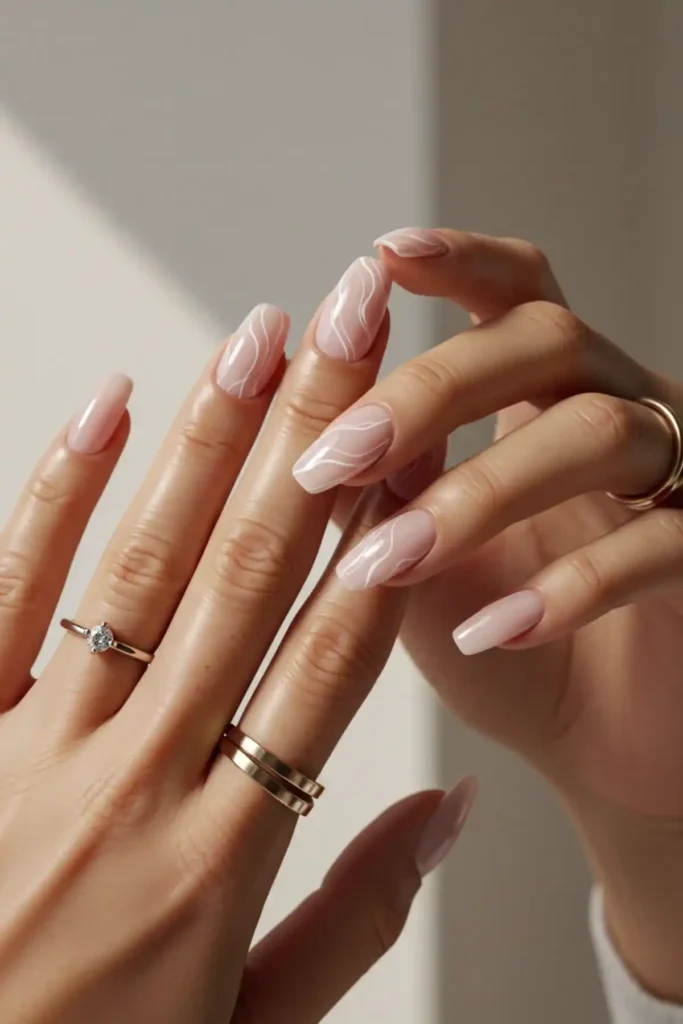 Minimalist White Lines