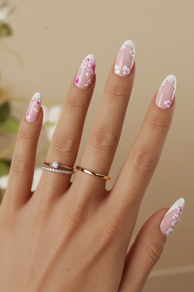 Reverse French Florals