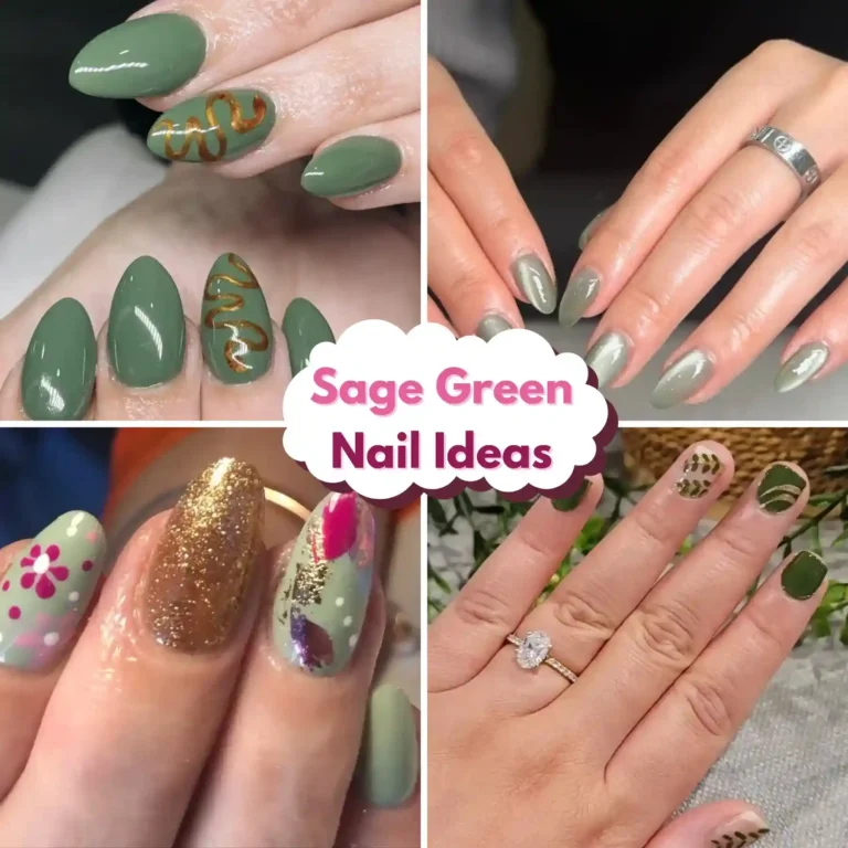 Sage Green Nail Ideas 2025