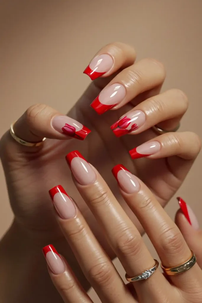 Tulip Red Tips