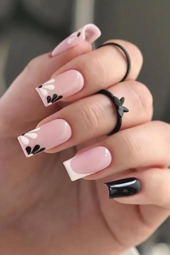 Minimalist White Tips