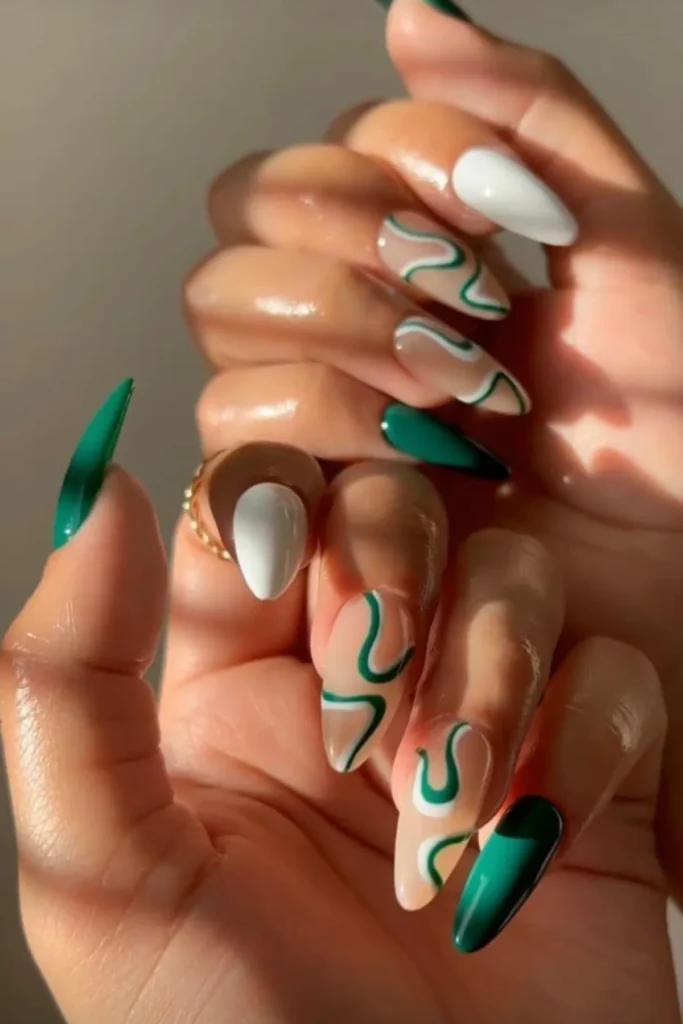 Swirly Nails