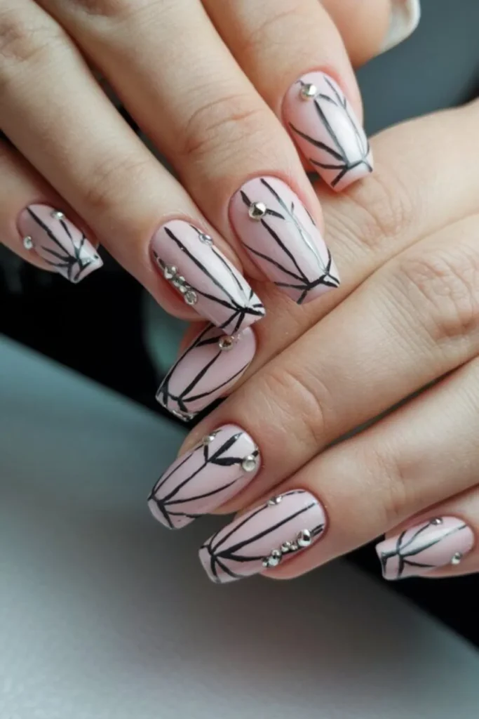 Gemstone Nails