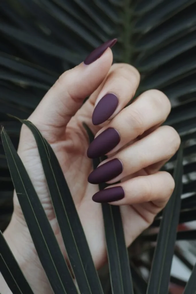Moody Matte Maroon