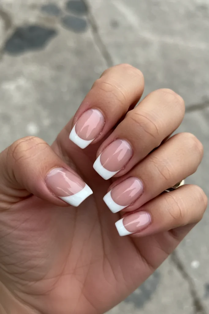 French Tip with a Twist