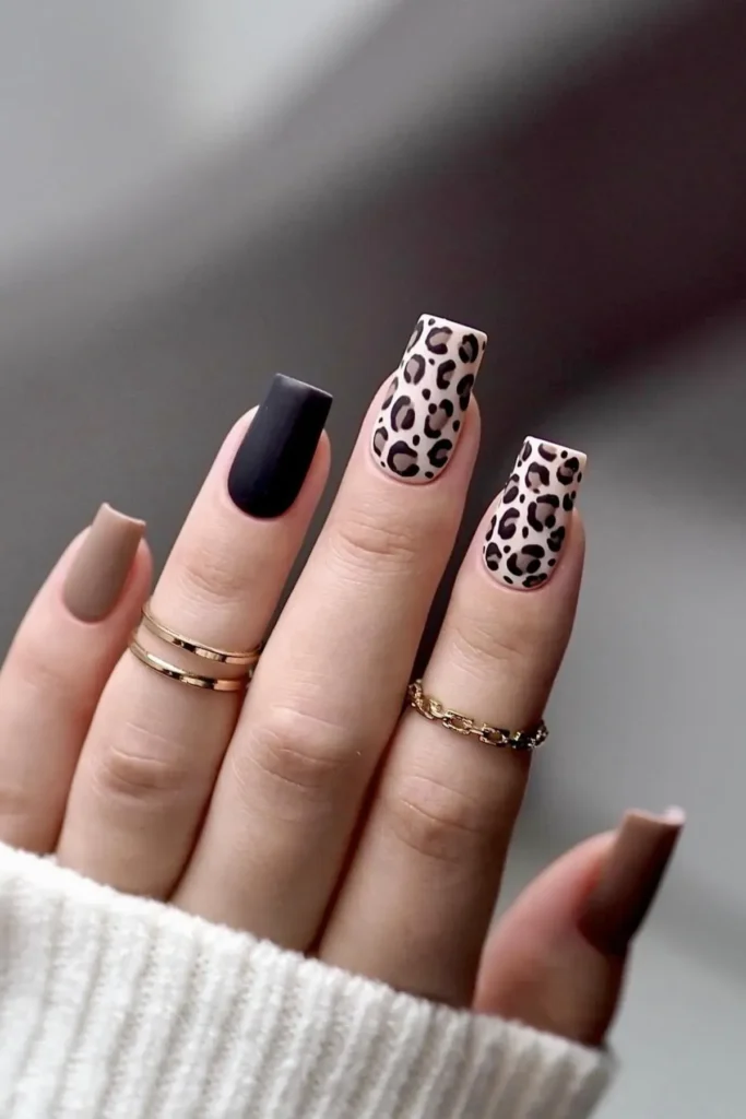 Animal Print Nails