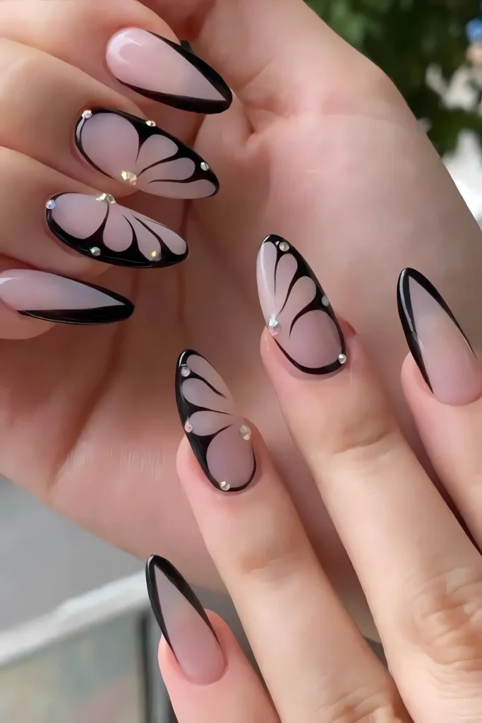Butterfly Wing Nails