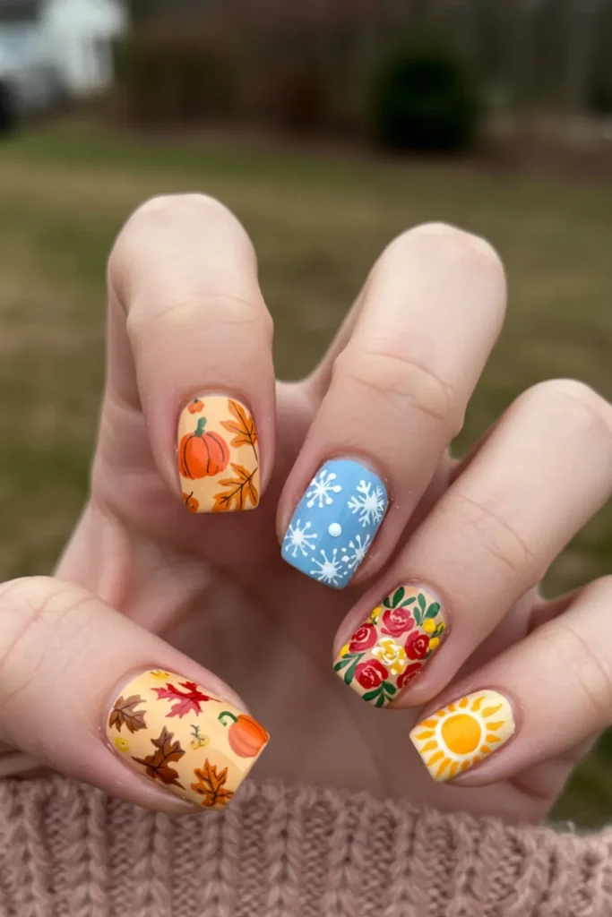 Seasonal Theme Nails