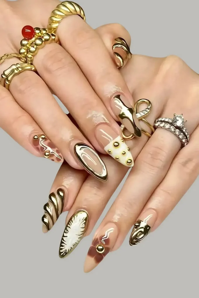 Geometric Nails
