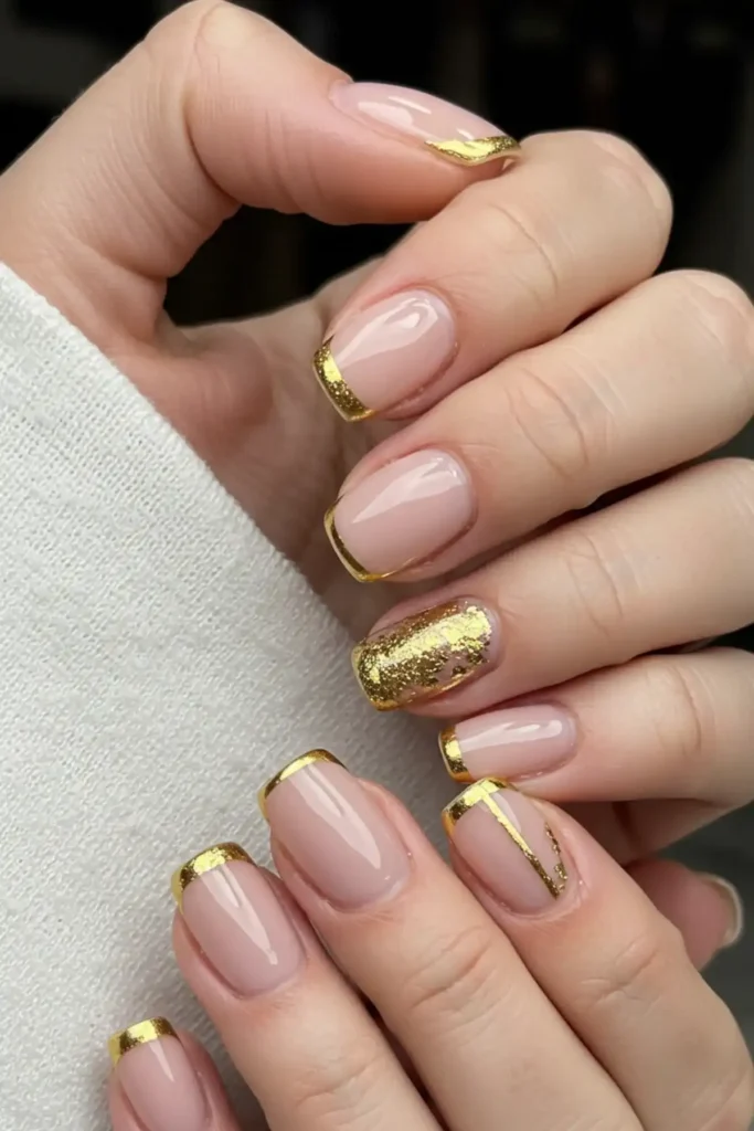 Nude and Gold Combo