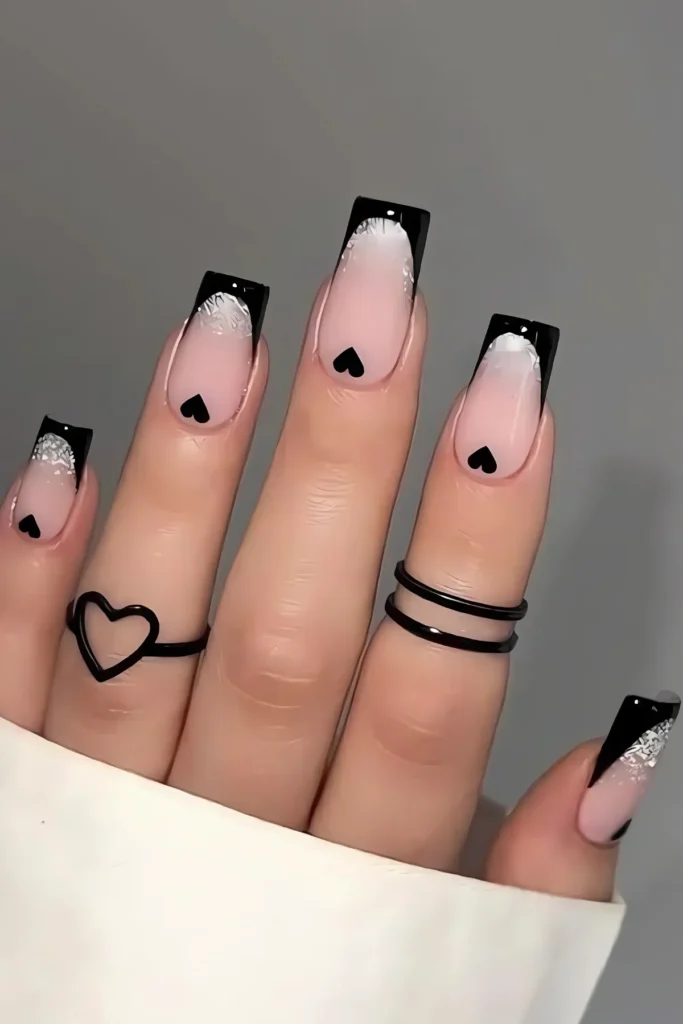 Heart Nails