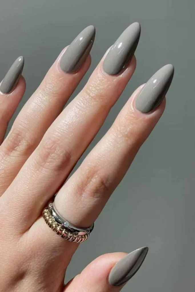 Neutral Matte Nails