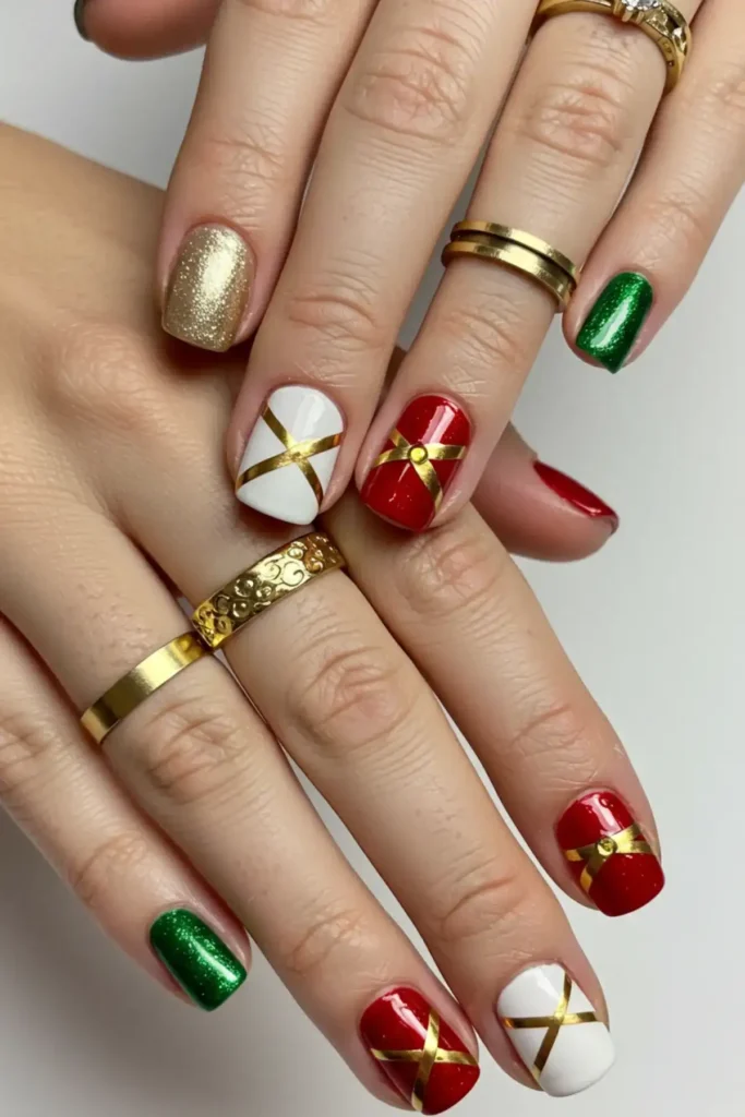 Present Wrap Nails