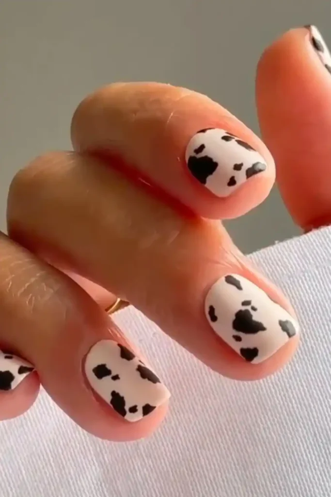 Cow Print Simplicity