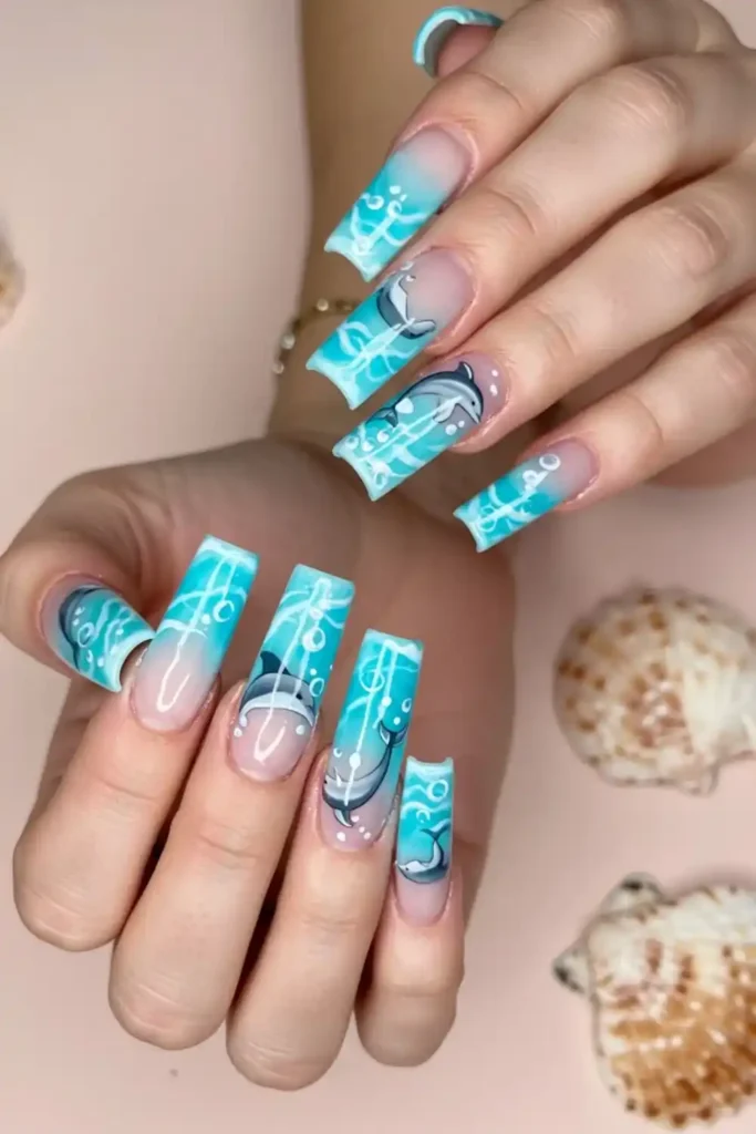 Dolphin Splash Shine