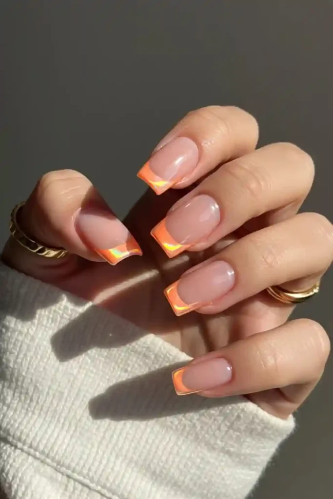 Glossy Sunset Tips