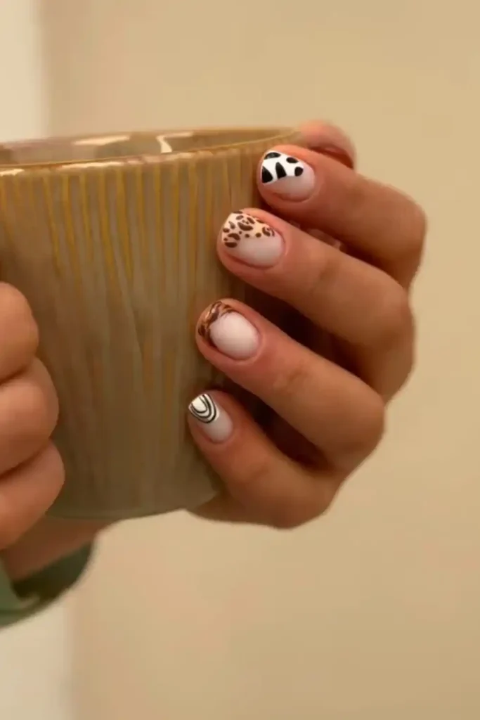 Minimal Animal Print Accent