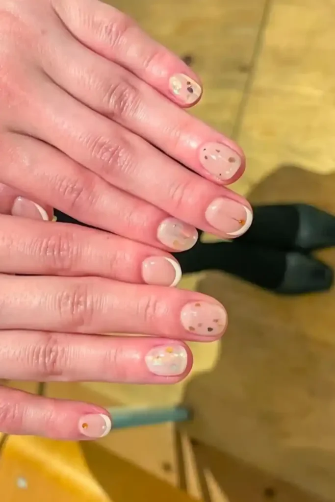 Minimal Confetti Charm