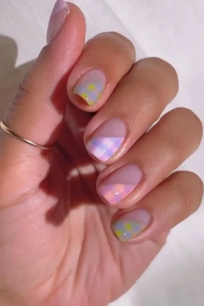 Minimal Pastel Gingham Play
