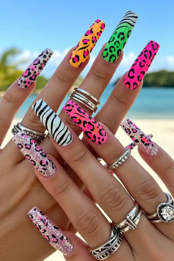 Neon Safari Vibes
