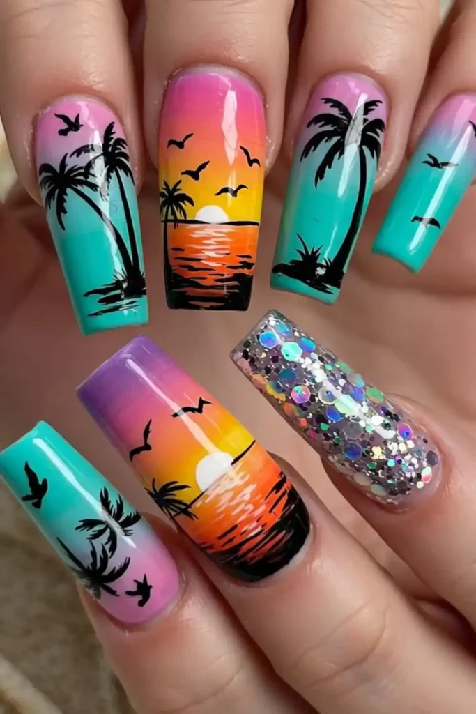Palm Island Glow