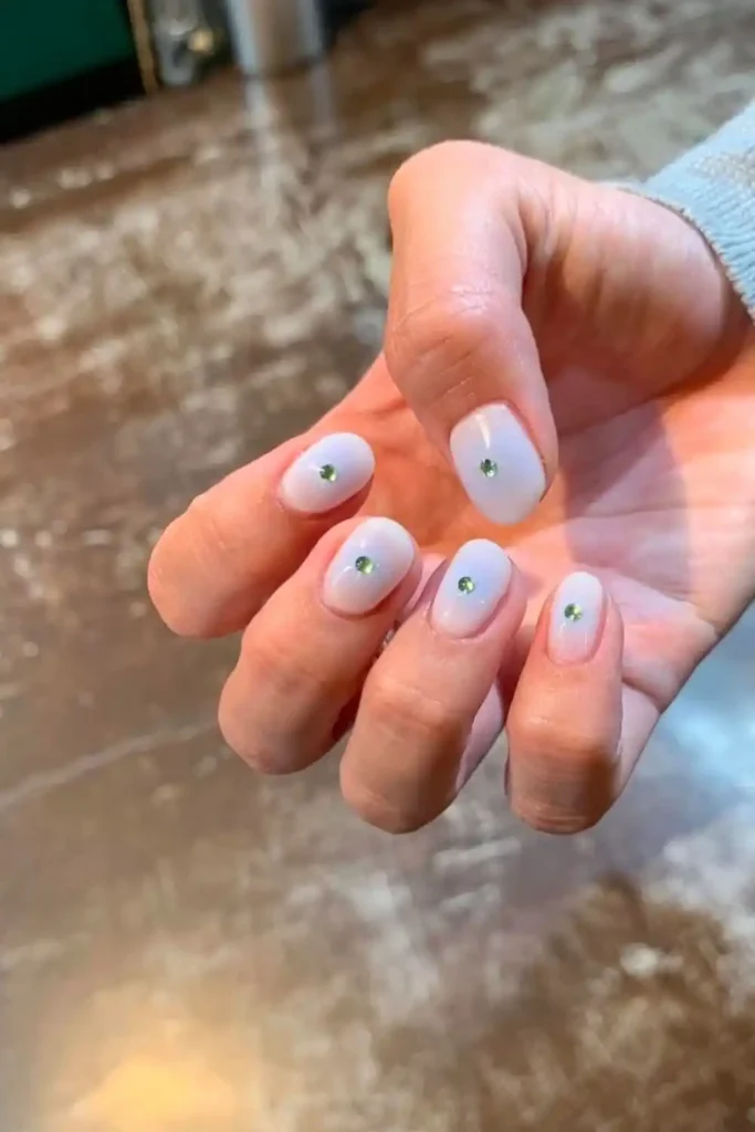 Soft Green Sparkle