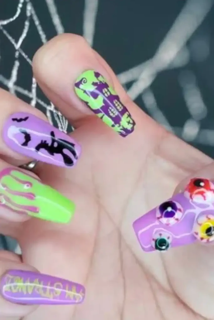 Spooky Cute Halloween Nails