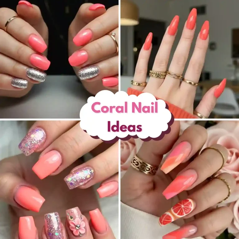 Stunning Coral Nail Ideas
