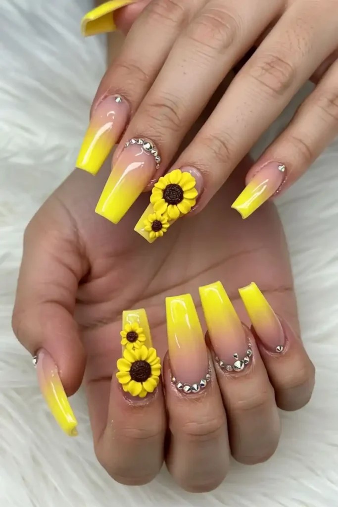 Sunny Bloom Nails